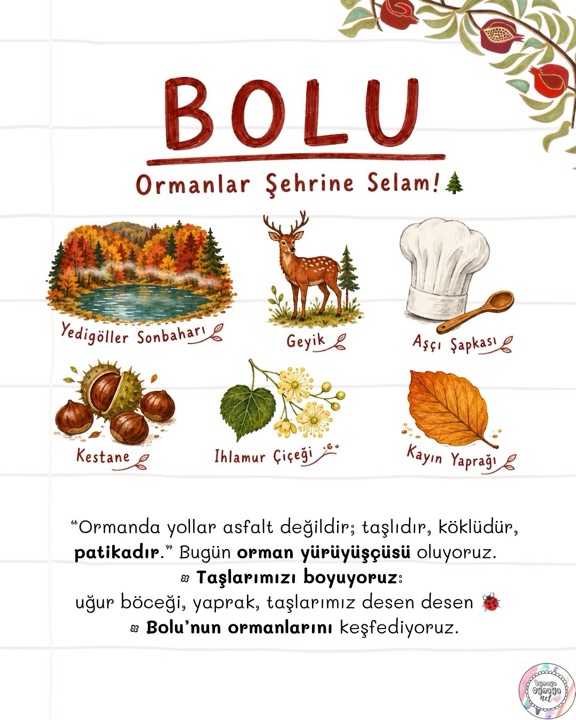 Bolu — ormanlar şehrine selam: Yedigöller sonbaharı, geyik, kestane, aşçı şapkası